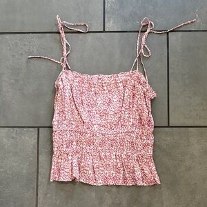Floral Pink Women's Top